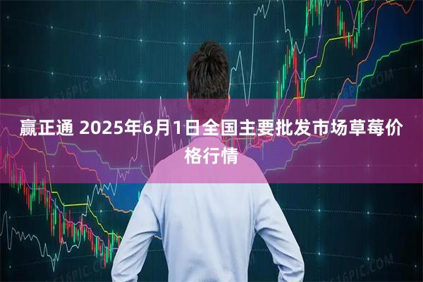 赢正通 2025年6月1日全国主要批发市场草莓价格行情
